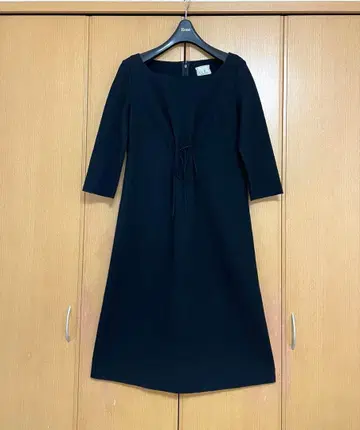 시빌라 가을/겨울 롱 원피스 블랙