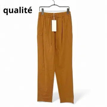 새상품 미사용 qualit 칼리테 이지 테이퍼드 팬츠 36