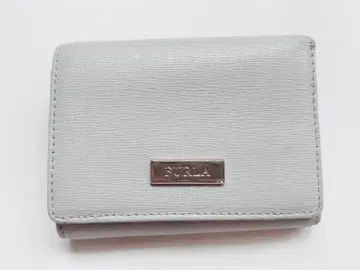 [FURLA] 3단 폴더형 지갑 라이트 블루