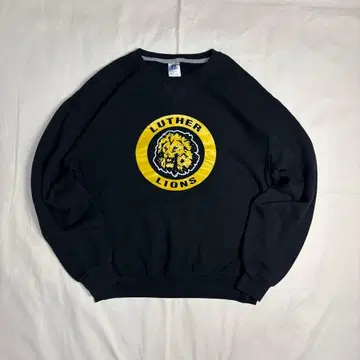 [ Russell ] Luther Lions 맨투맨 트레이닝복 속기모 L