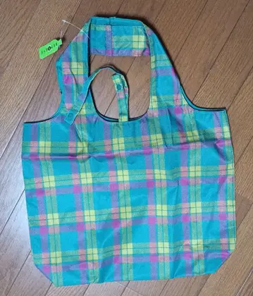 미츠코시 이세탄 REPREVE 오리지널 컴팩트백 에코백 맥밀란 패턴