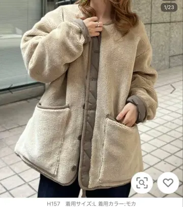 [ 사이즈 재고 없음 ] TAION 리버서블 / 보아 / 퀼팅