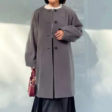 cohina 노카라 울 코트