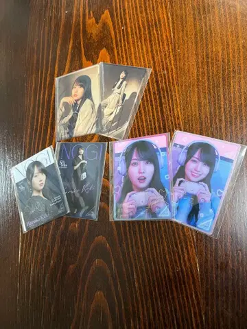 노기자카46 카키 하루카 모바카 레어, 노멀 6장 세트