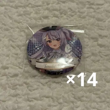 부이쓰포 DIAMOND in the ROUGH 토사키 미미 캔뱃지 14점