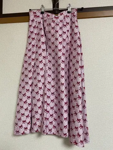 sister jane 말 패턴 플레어 롱 스커트 시스터 제인 M 사이즈