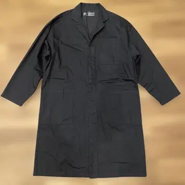 무인양품 인도 면 코트 블랙