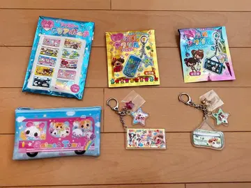 헤이세이 레트로 팬시 아크릴 키링 파우치