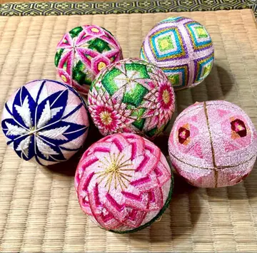 핸드메이드 새상품 테마리 핑크 계열 6개 세트 행운의 물건