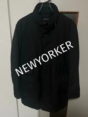 NEWYORKER 블랙 다운 자켓 M