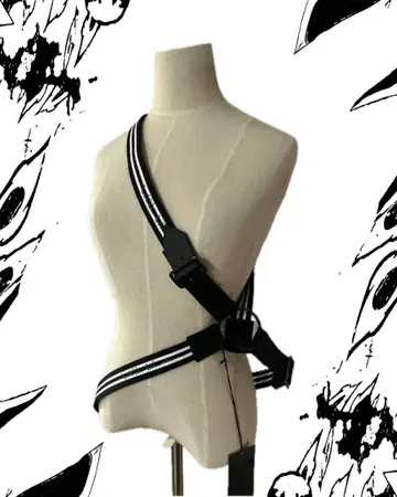 alice auaa 앨리스아우아아 스트라이프 패턴 벨트