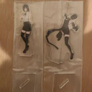 아크릴 스탠드 2체 세트