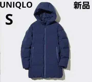 새상품 유니클로 여성용 스트레치 심리스 발수 다운 숏코트