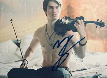 니콜라스 갈리친 친필 사인 사진 신데렐라 퍼플 하트 c3