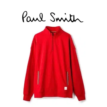 새상품 폴스미스 남성용 긴팔 하프 지퍼 L 사이즈
