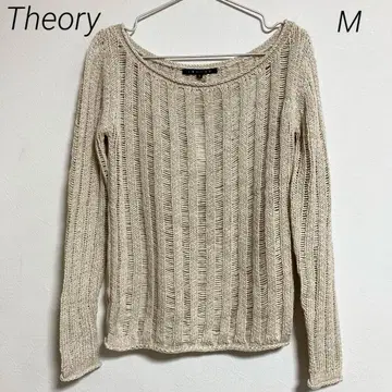 0624 Theory 새상품 시스루 긴팔 니트 사이즈 2