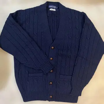 나이가이 NAIGAI 가디건 신사 네이비 L 사이즈