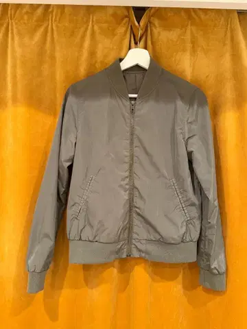 유나이티드 애로우즈 MA-1풍 블루종 카키 S