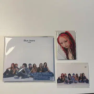HANA Blue Jeans 일반ver 초회 사양 트레이딩 카드 포함
