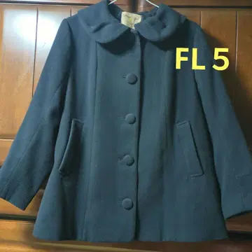 프랑슈리페 FL5 네이비 코트 빅 사이즈 안감이 귀여운