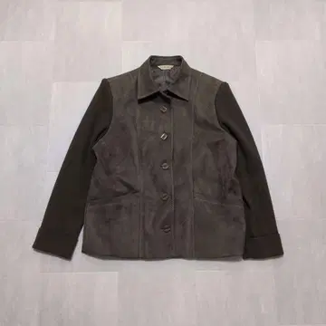 남성용 자켓 SONIA 스웨이드 니트 버튼 다운