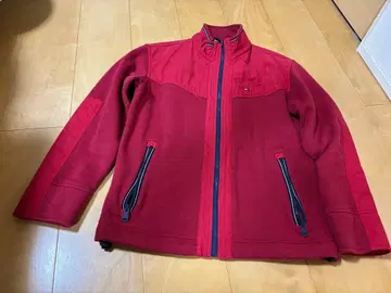 타미힐피거 아우터 빨간색