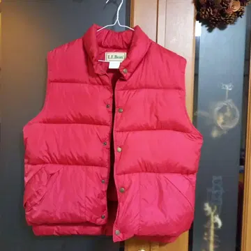 L.L.Bean 레드 다운 베스트 M80s