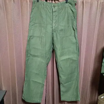 미군 실물 50~60s 초기형 사이드 조절 베이커 팬츠