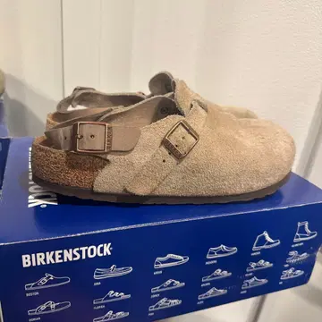 새상품급 BIRKENSTOCK TOKIO 브라운 26cm 박스 포함