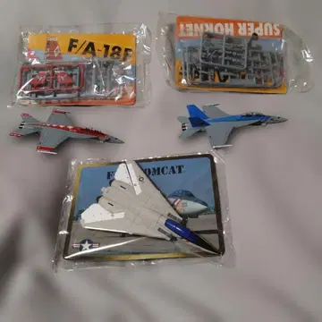 도유샤 F/A-18F 2기 F-14 1기 합계 3기 세트