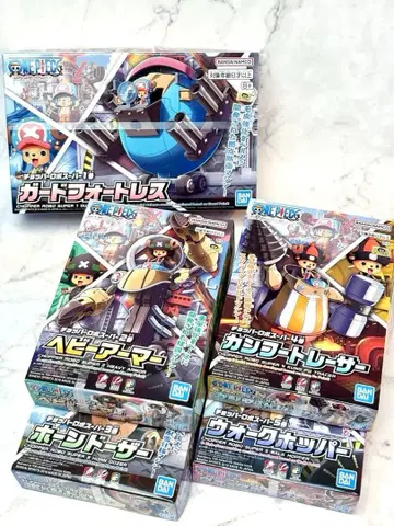 프라모델 원피스 초파 로보 슈퍼 1호~5호 세트 미개봉 새상품