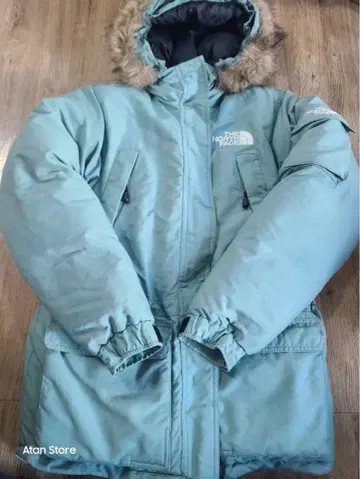 THE NORTH FACE 스카이블루 다운 자켓