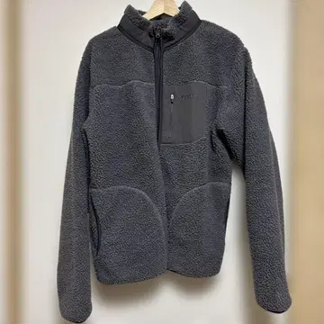 아웃도어 outdoor 그레이 플리스 자켓 보아 소재 XL 사이즈