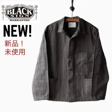 [ 미사용 새상품 샘플 ] 블랙사인 트위스티드 헤더 락커즈 자켓