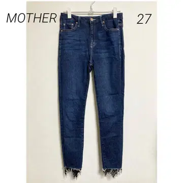 0626 MOTHER 마더 하이웨스트 데님 레이스 밑단 앵클 기장 27