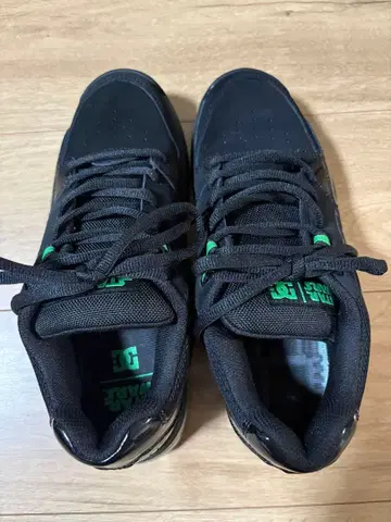 DC 스니커즈 블랙/그린