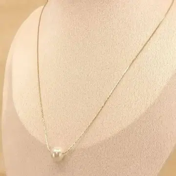 빈티지 골드 체인 펄 목걸이 심플