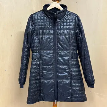 [ adidas ] 다운 코트 롱 코트 다운 자켓 자켓 블랙