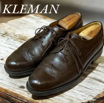 새상품급 레어 모델 KLEMAN SUFON 윙팁 브라운 42