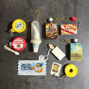 4아이스 식품 가챠가챠 8세트