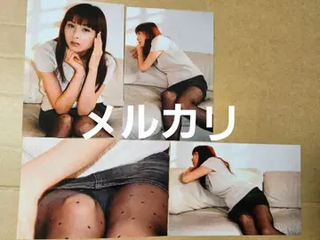 우에스기 리카 브로마이드 4장 세트 1엽서 사이즈