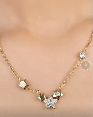 주말 가격 인하 미사용 새상품 FURLA STARS 목걸이&귀걸이 세트