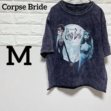[ Corpse Bride ] M 그래픽 반팔 T셔츠 다크 그레이