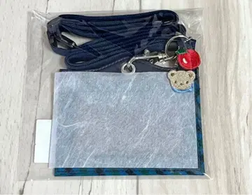 [ 미개봉 새상품 ] 네임 홀더 블루 계열 파미리아 체크