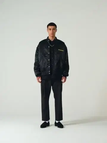 COOTIE Nylon Satin Stadium Jacket