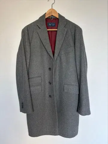 더퍼 멜톤 체스터 코트 남성용