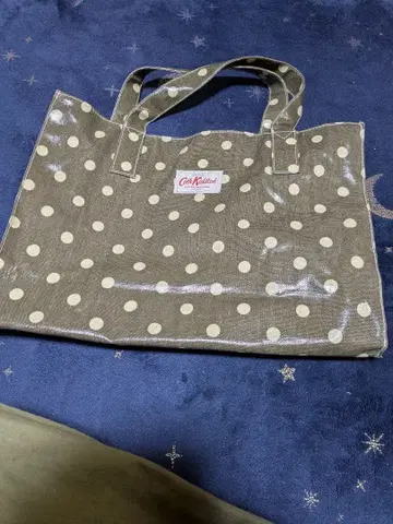 Cat's Kitchen 도트 무늬 토트백