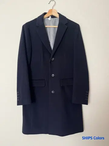 SHIPS Colors 체스터 코트 네이비