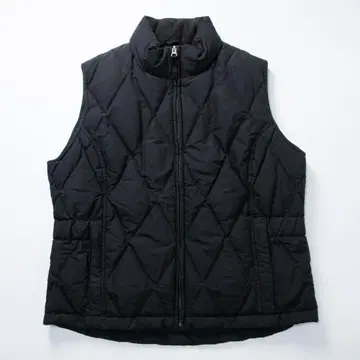 에디 바우어 다운 베스트 구스다운 블랙 퀼팅