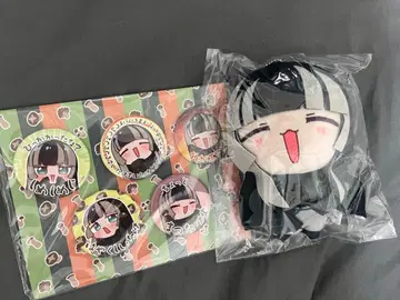 유우후테이 라덴 버섯 댄스 굿즈 봉제 인형&캔뱃지